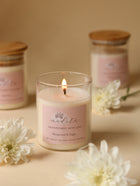 Wooden lid candle