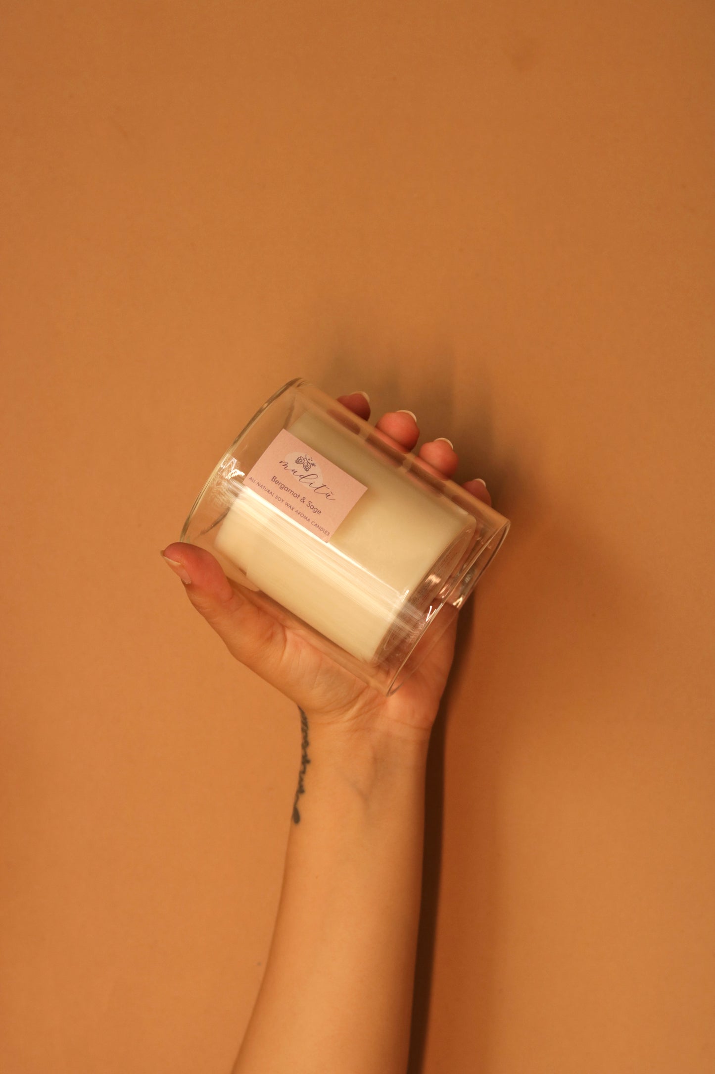 Double walled candle