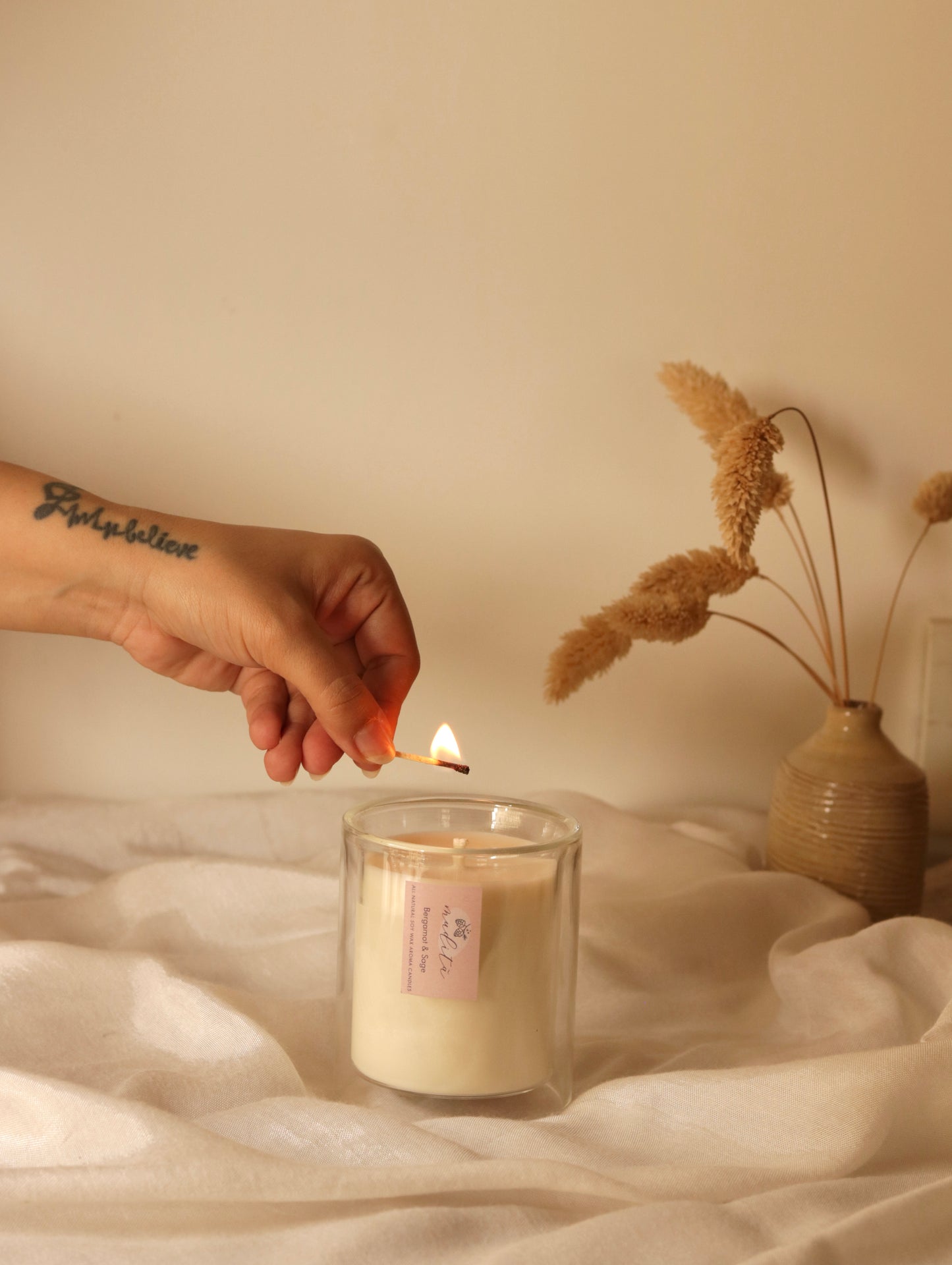 Double walled candle