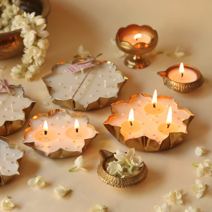 Lotus urli candle