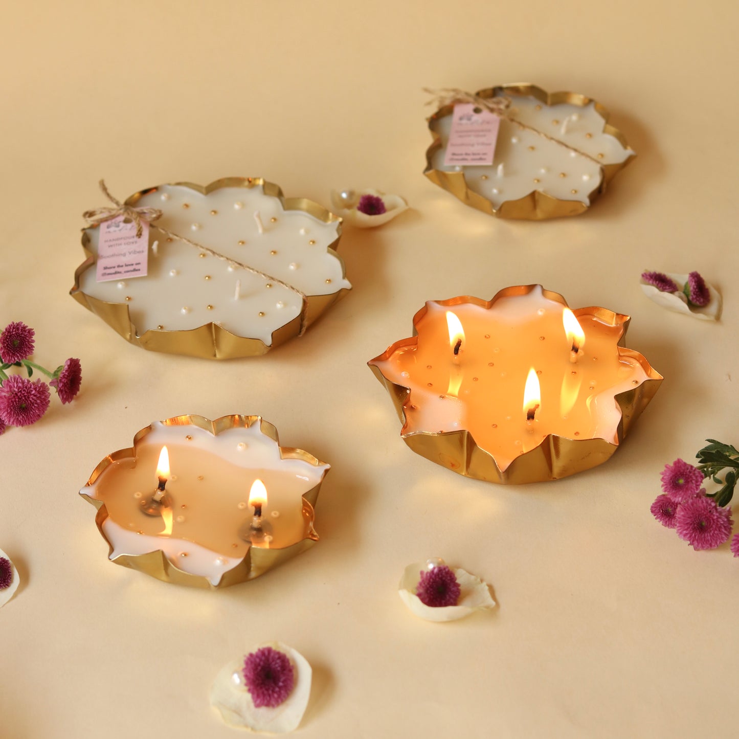 Lotus urli candle