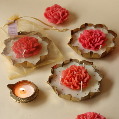 Lotus urli candle